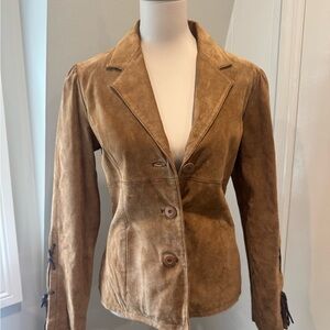 Wilson leather Women's maxima Tan suede Jacket